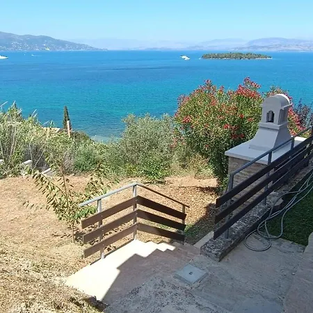 Corfu Town 'panoramic View House' Villa Alykes Potamou
