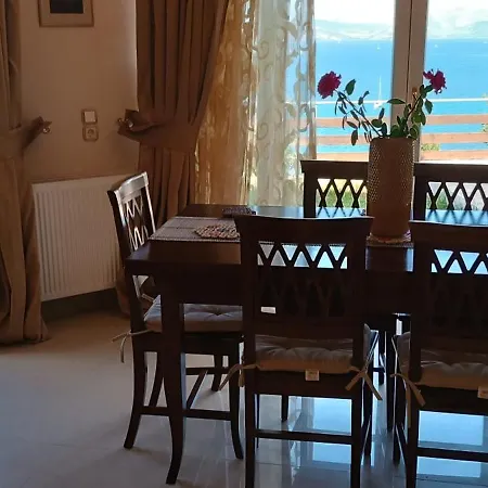 Villa Corfu Town 'panoramic View House' Alykes Potamou