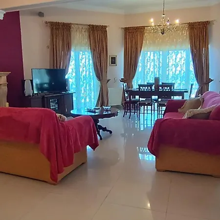 Villa Corfu Town 'panoramic View House' *