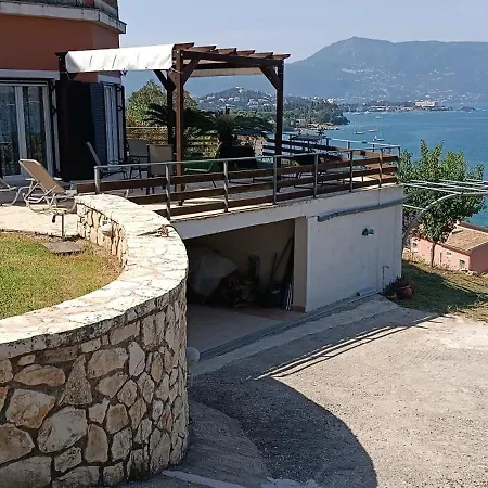 Corfu Town 'panoramic View House' Villa Alykes Potamou