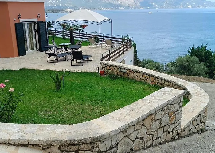 Corfu Town 'panoramic View House' Villa Alykes Potamou