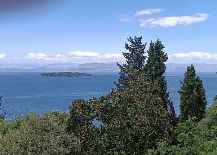 Вилла Corfu Town 'panoramic View House' Alykes Potamou