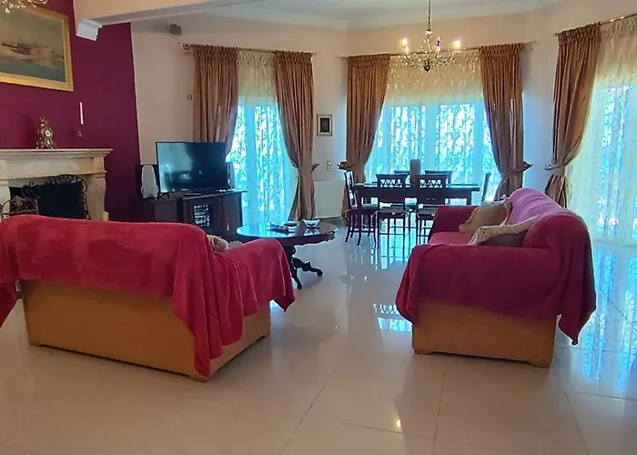 Вилла Corfu Town 'panoramic View House' *