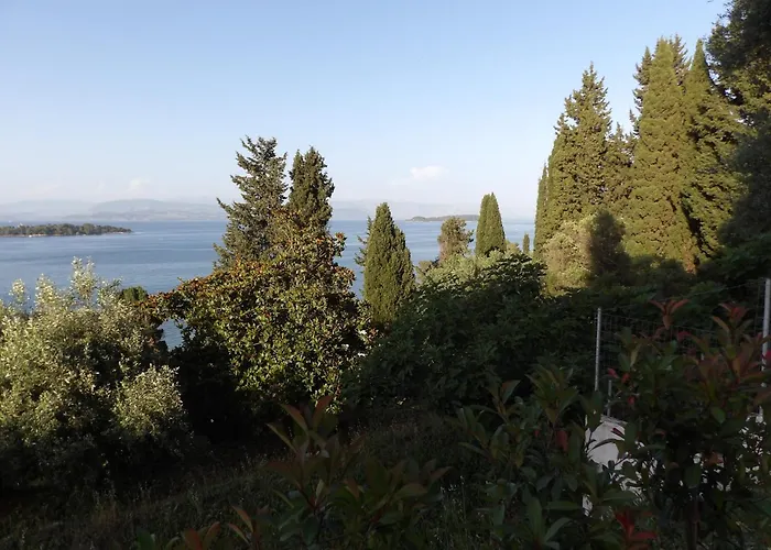 Corfu Town 'panoramic View House' Villa Alykes Potamou