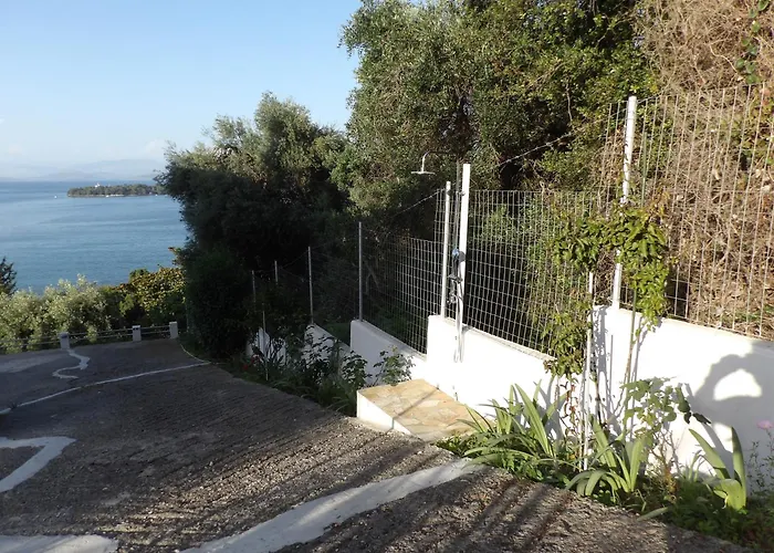 Corfu Town 'panoramic View House' Villa Alykes Potamou